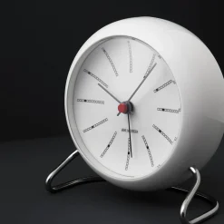 Arne Jacobsen Bankers Bordur Ø11 cm hvid | Køb her