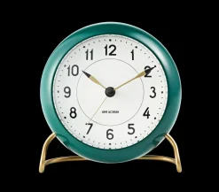 Arne Jacobsen Station Bordur Ø11 cm grøn/hvid | Køb her