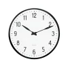Arne Jacobsen Station Vægur Ø21 cm hvid/sort | Køb her