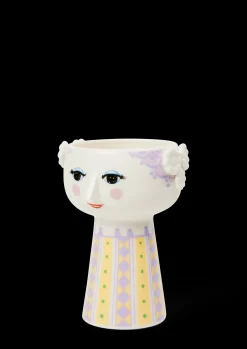 Bjørn Wiinblad Vase H15 cm i lilla fra serien Eva | Køb her