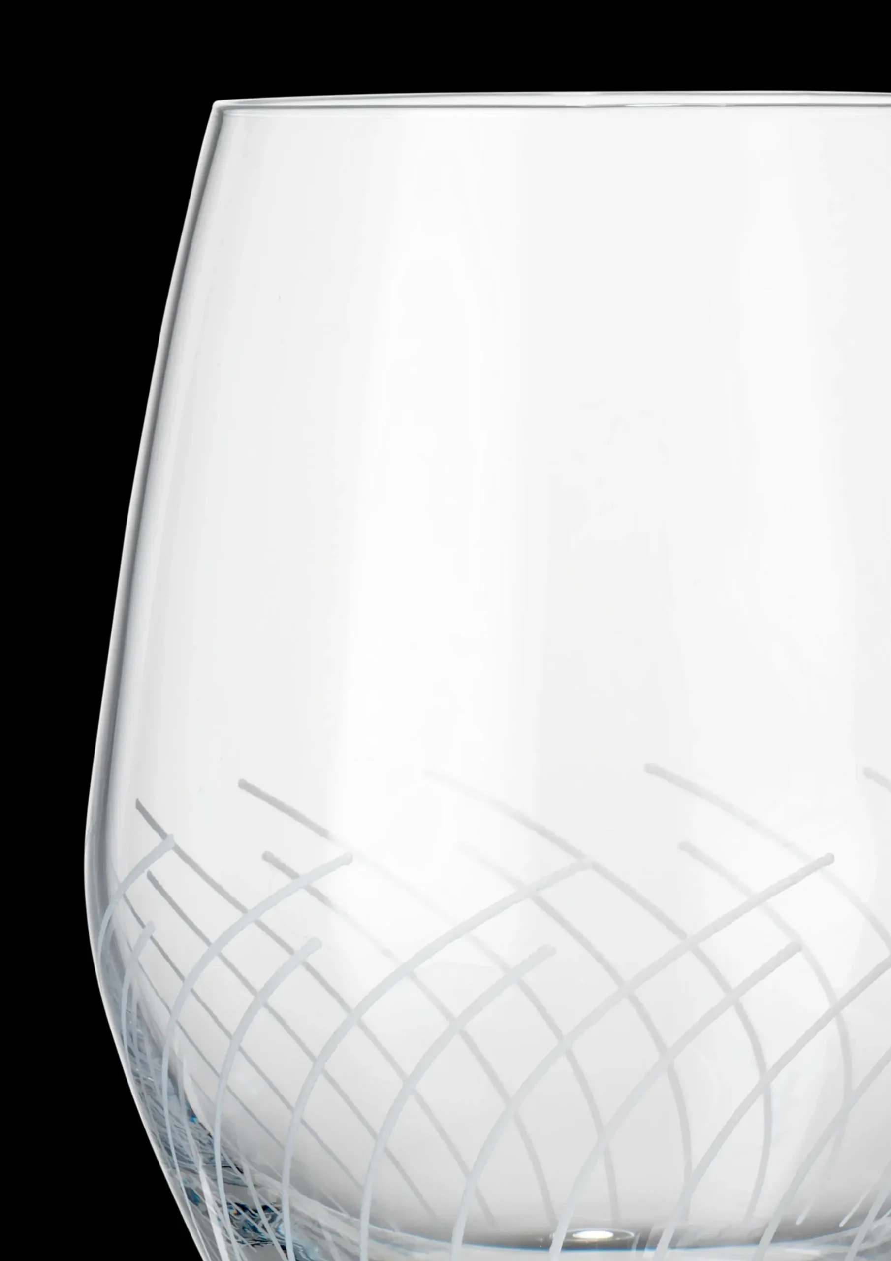 Holmegaard Cabernet Lines Vandglas 25 cl klar 2 stk.