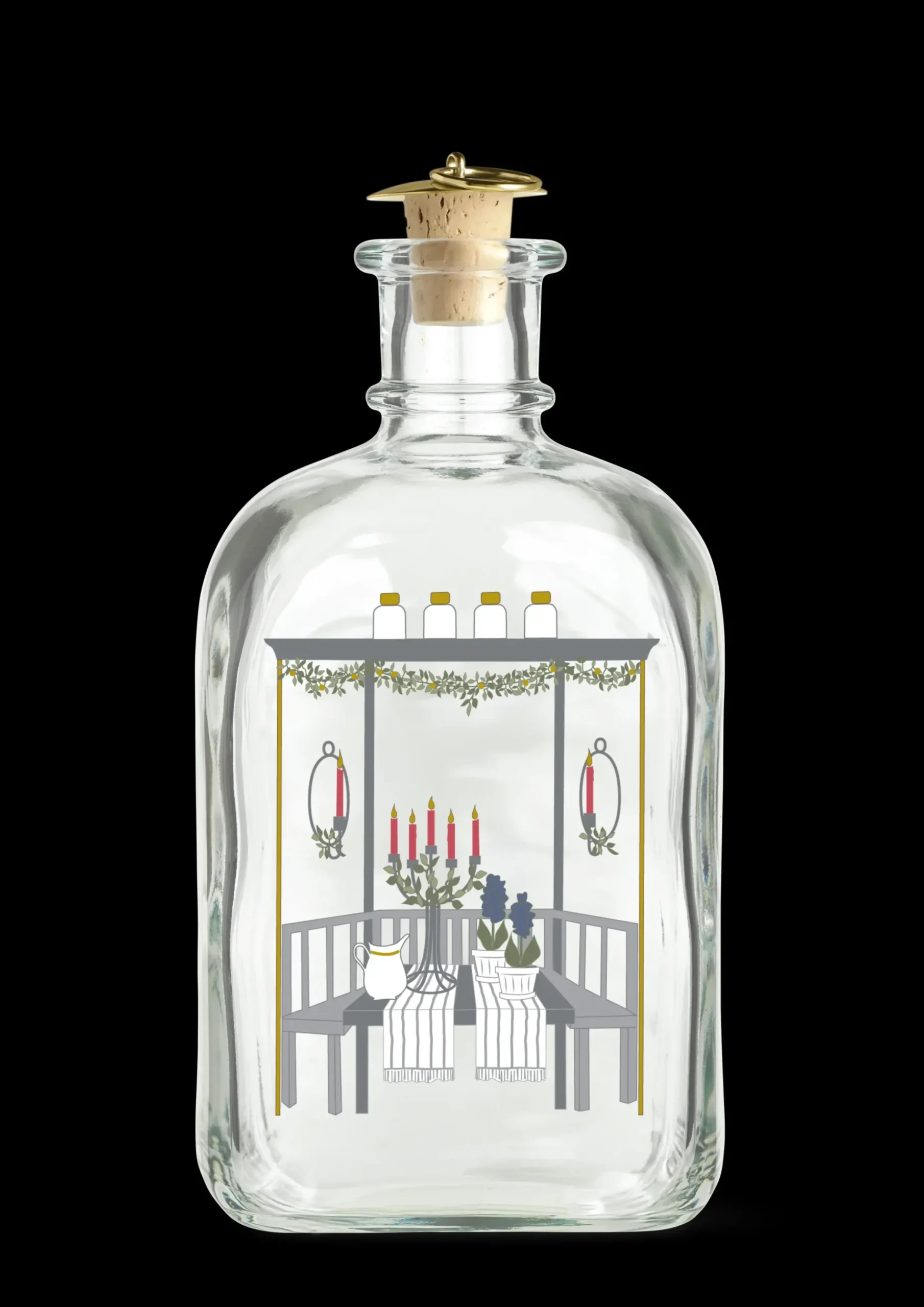 Holmegaard Christmas Juleflaske 2024 73 cl multi | Køb nu