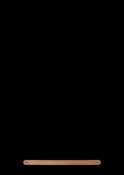Holmegaard Design with Light Læderstrop – Natur 2,5 mm
