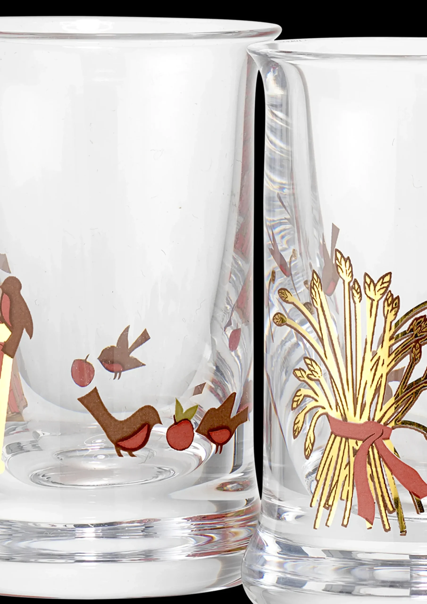 Holmegaard Juledramglas 2022 3 cl 2 stk. i Multi fra serien Holmegaard Christmas