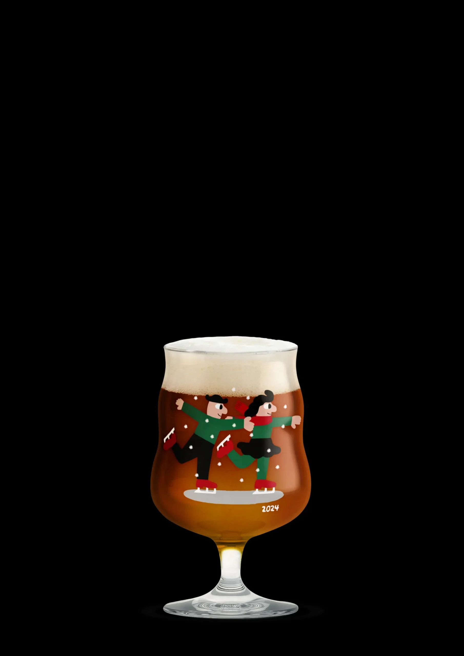 Holmegaard Mikkeller Universal Ølglas Christmas 2024 40 cl