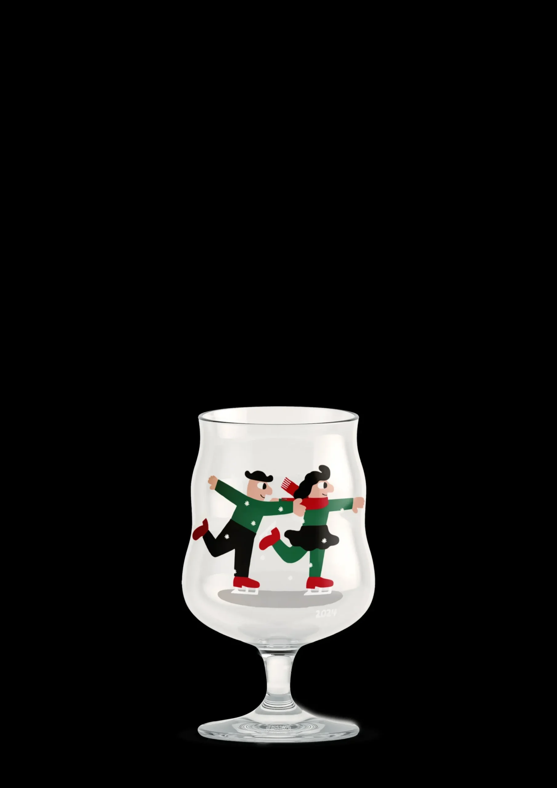 Holmegaard Mikkeller Universal Ølglas Christmas 2024 40 cl