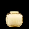 Holmegaard Primula Oval Vase H12.5 amber | Køb her