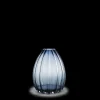 Holmegaard Vase H34 cm i blå fra serien 2Lip | Køb her