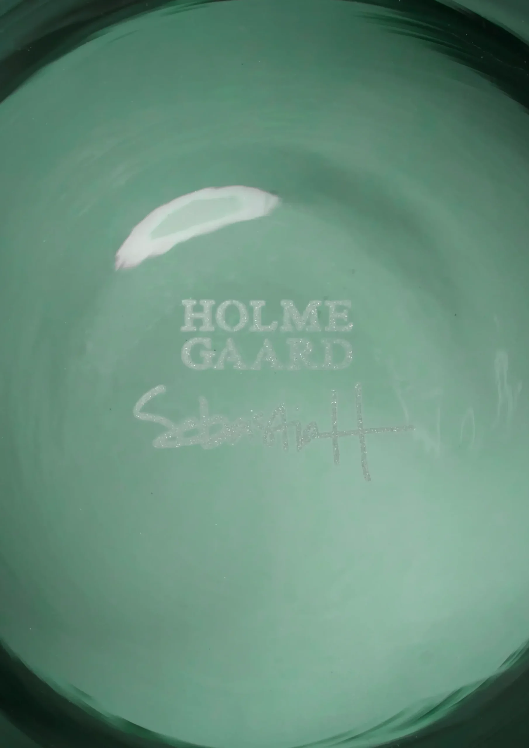 Holmegaard Vase H21 cm i grøn fra serien ARC | Køb her