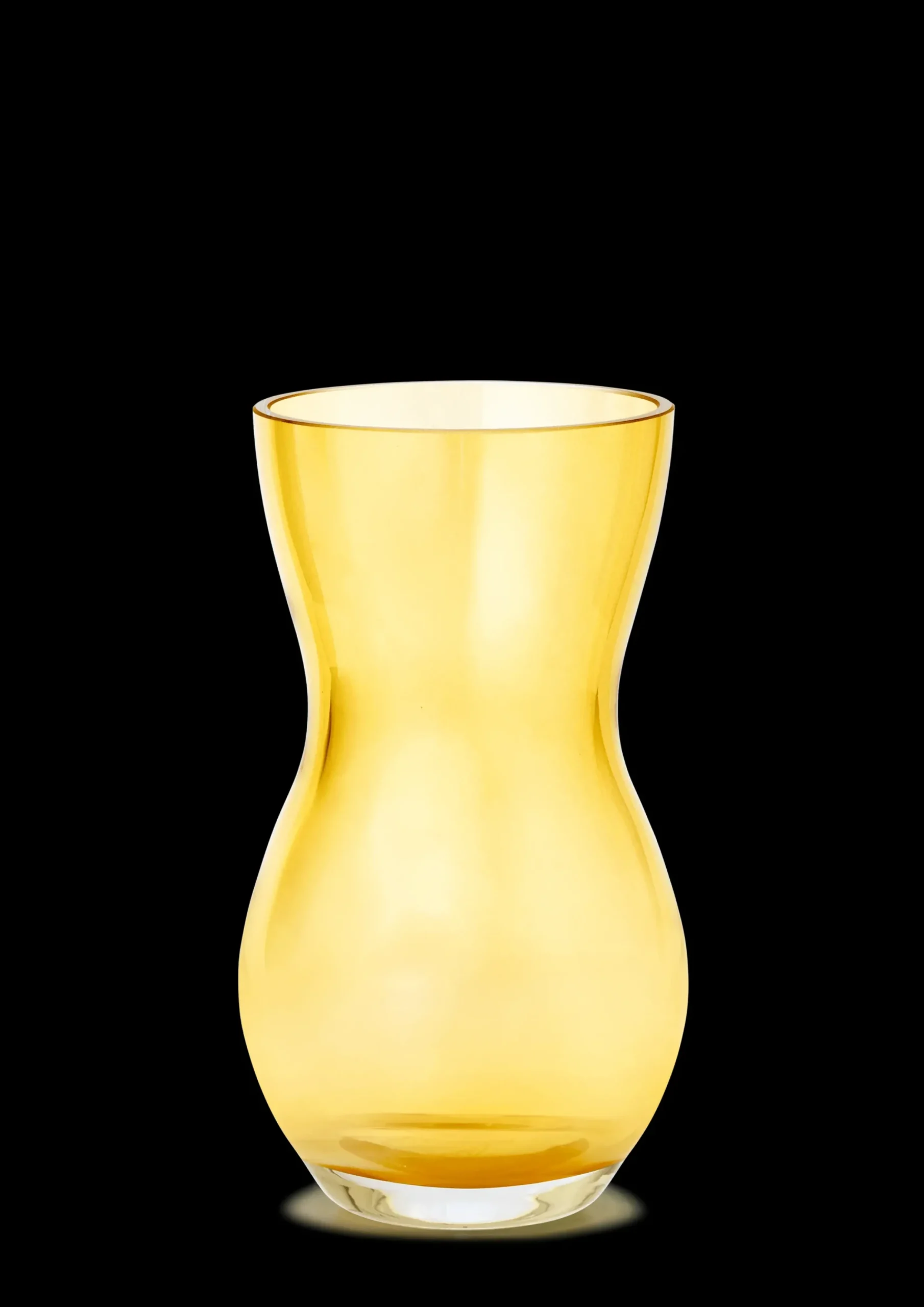 Holmegaard Vase H16 cm i gul fra serien Calabas | Køb her