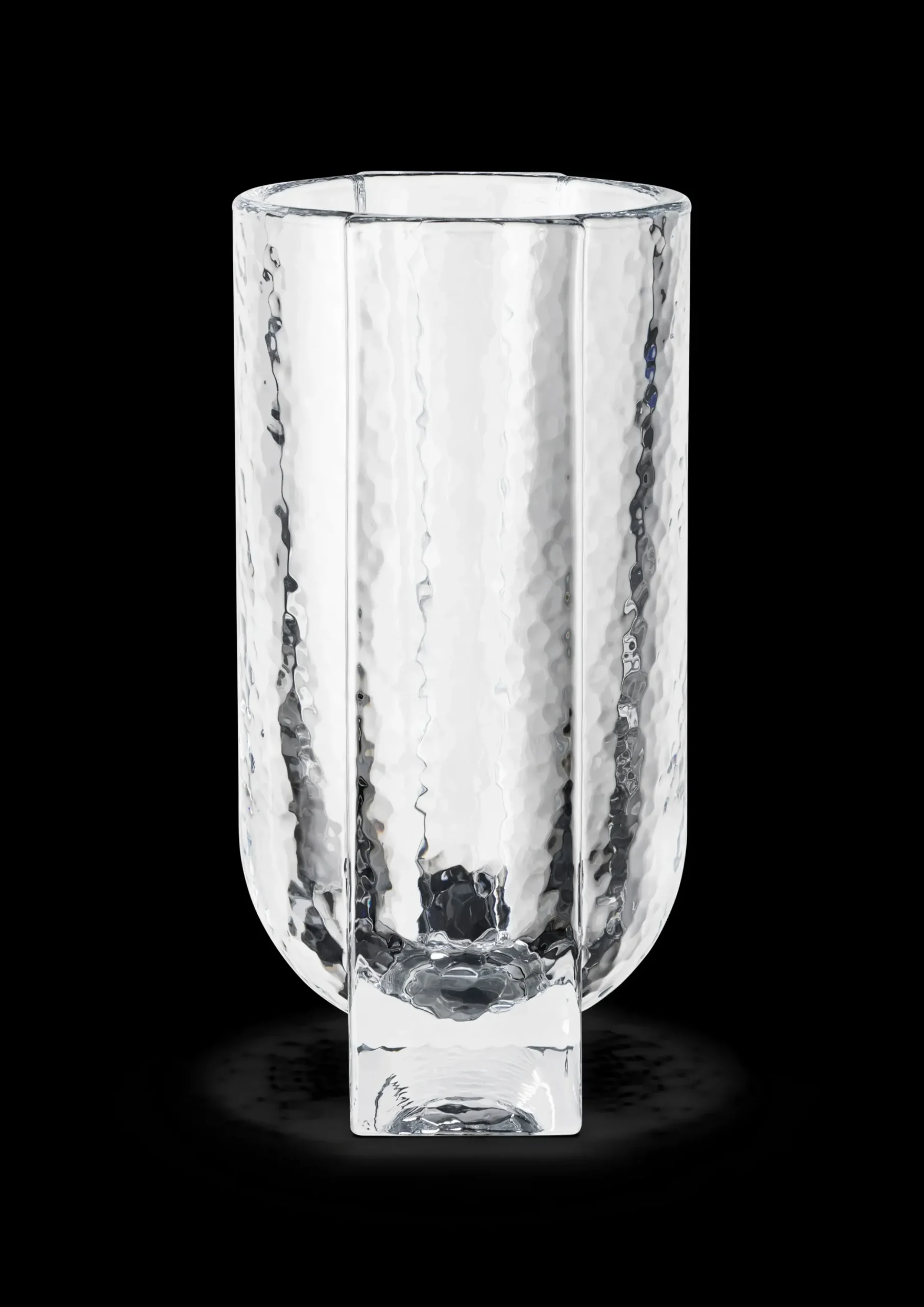 Holmegaard Vase H20 cm i klar fra serien Forma | Køb her