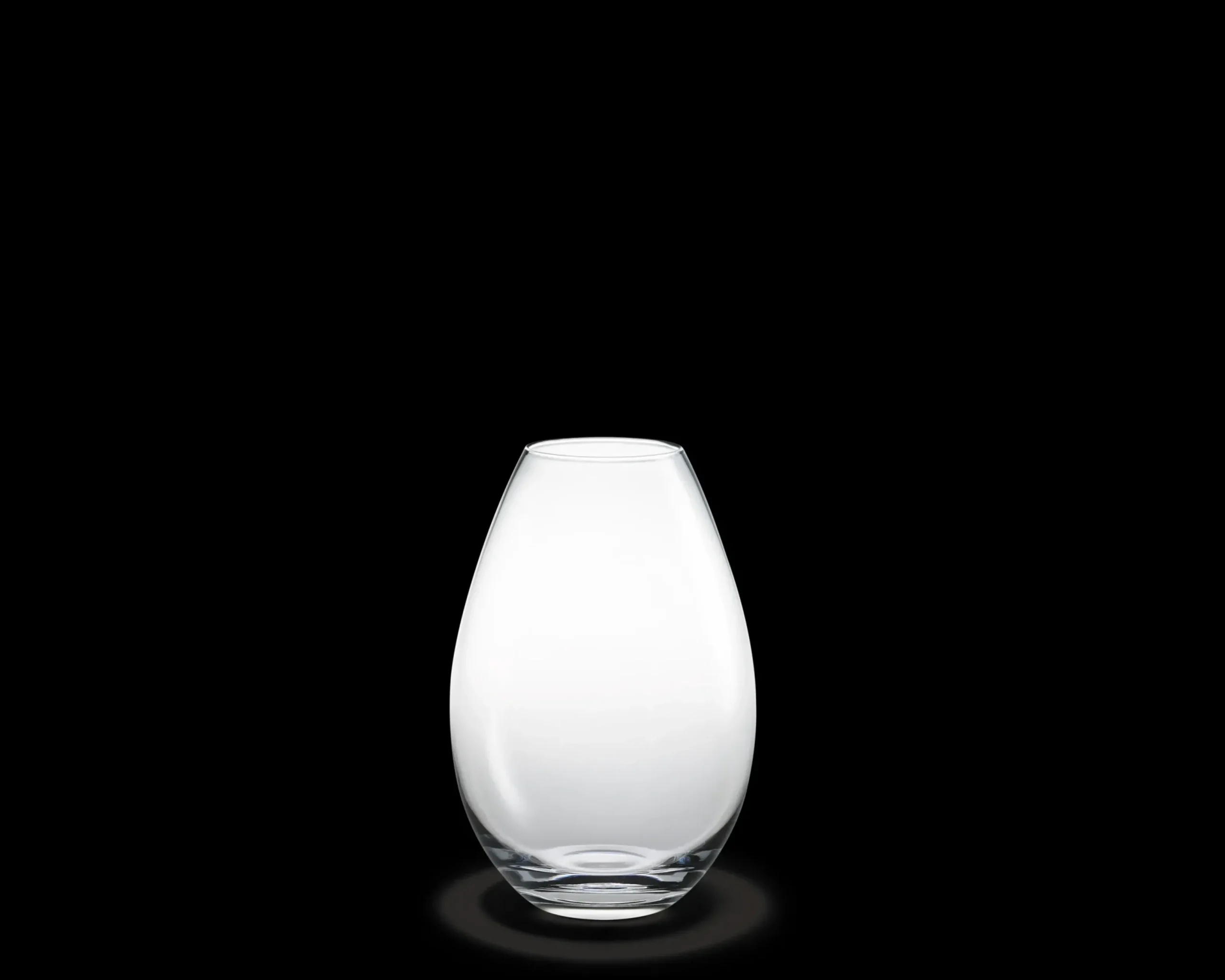 Holmegaard Vase H20.5 cm i klar fra serien Cocoon | Køb her
