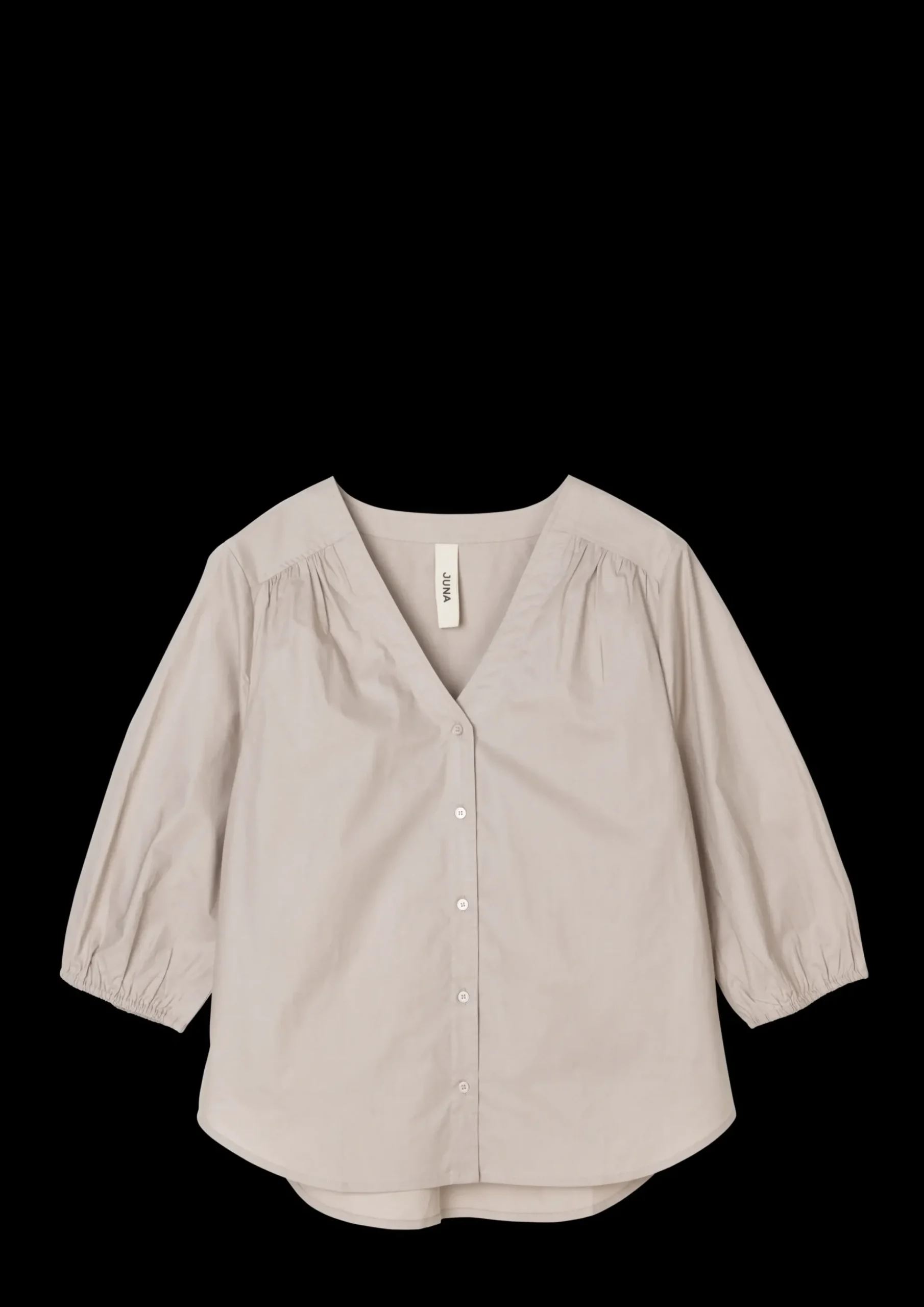 JUNA Adele shirt XS i grå fra serien Soft | Køb her