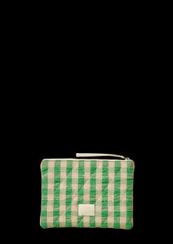 JUNA Bæk&Bølge Dalila Toiletbag 20x14 cm Grøn/Sand | Køb her