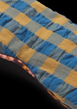 JUNA Bæk&Bølge Dodo Sovemaske blå/okker | Rosendahl.com