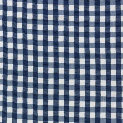 JUNA Bæk&Bølge Sengetøj 140x200 cm mørk blå/hvid | Køb her