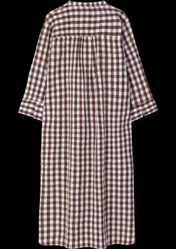 JUNA Bæk&Bølge Sonja dress XS chokolade/hvid | Køb her