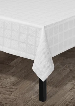 JUNA Brick Damaskdug 150x320 cm hvid - Køb her