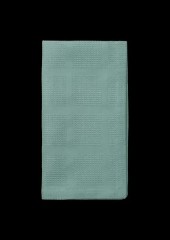 JUNA Brick Stofserviet 45x45 cm turkis 4 stk. | Køb her
