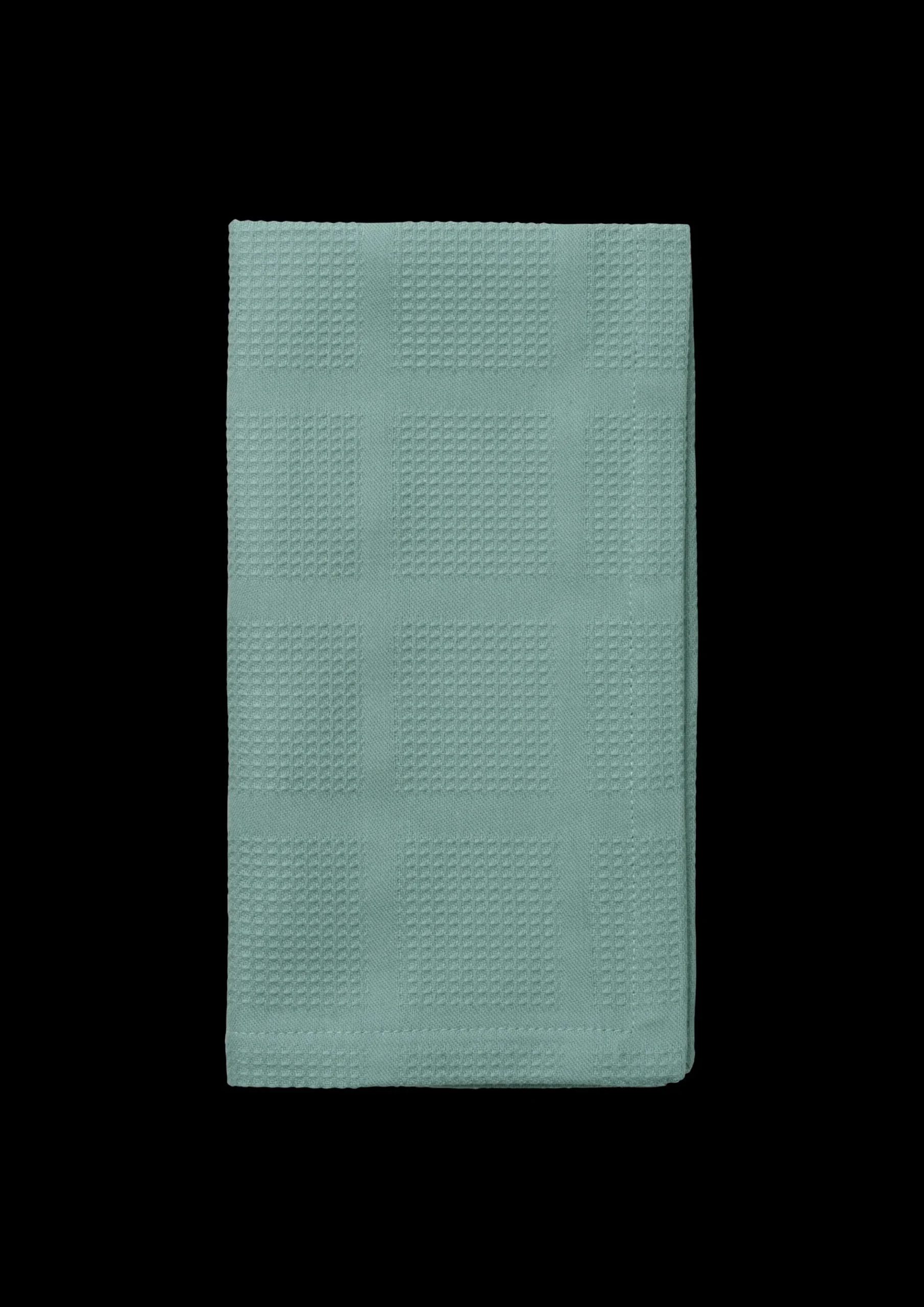 JUNA Brick Stofserviet 45x45 cm turkis 4 stk. | Køb her