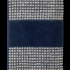 JUNA Check Håndklæde 70x140 cm mørk blå/sand | Køb her