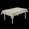 JUNA Damaskdug 150x350 cm i sand fra serien Piquet | Køb her