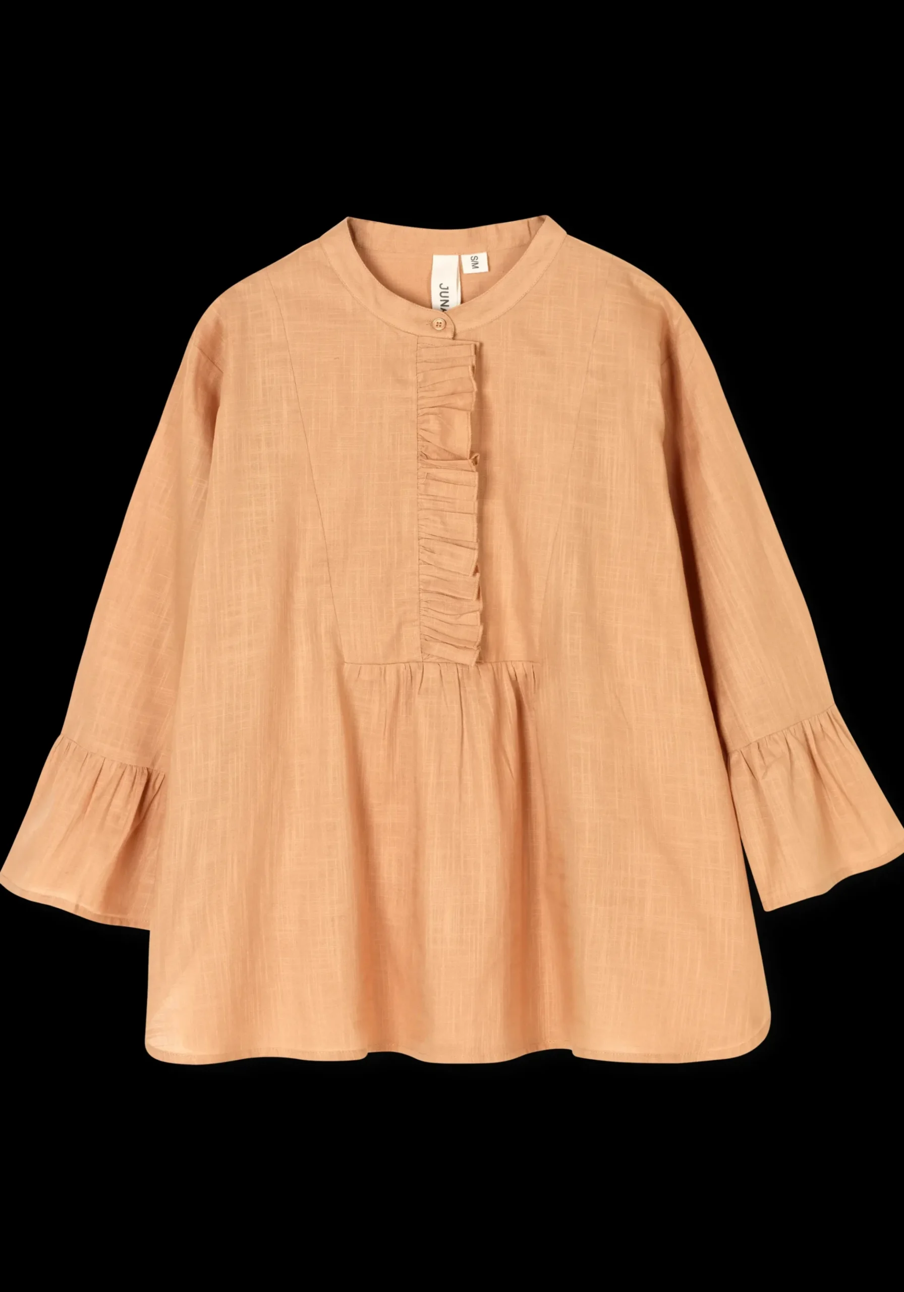 JUNA Ebba shirt S/M i gul fra serien Monochrome | Køb her