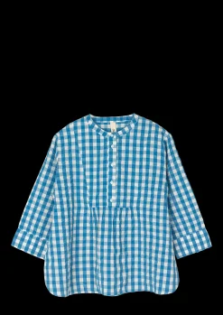 JUNA Irene shirt S/M i blå fra serien Bæk&Bølge | Køb her