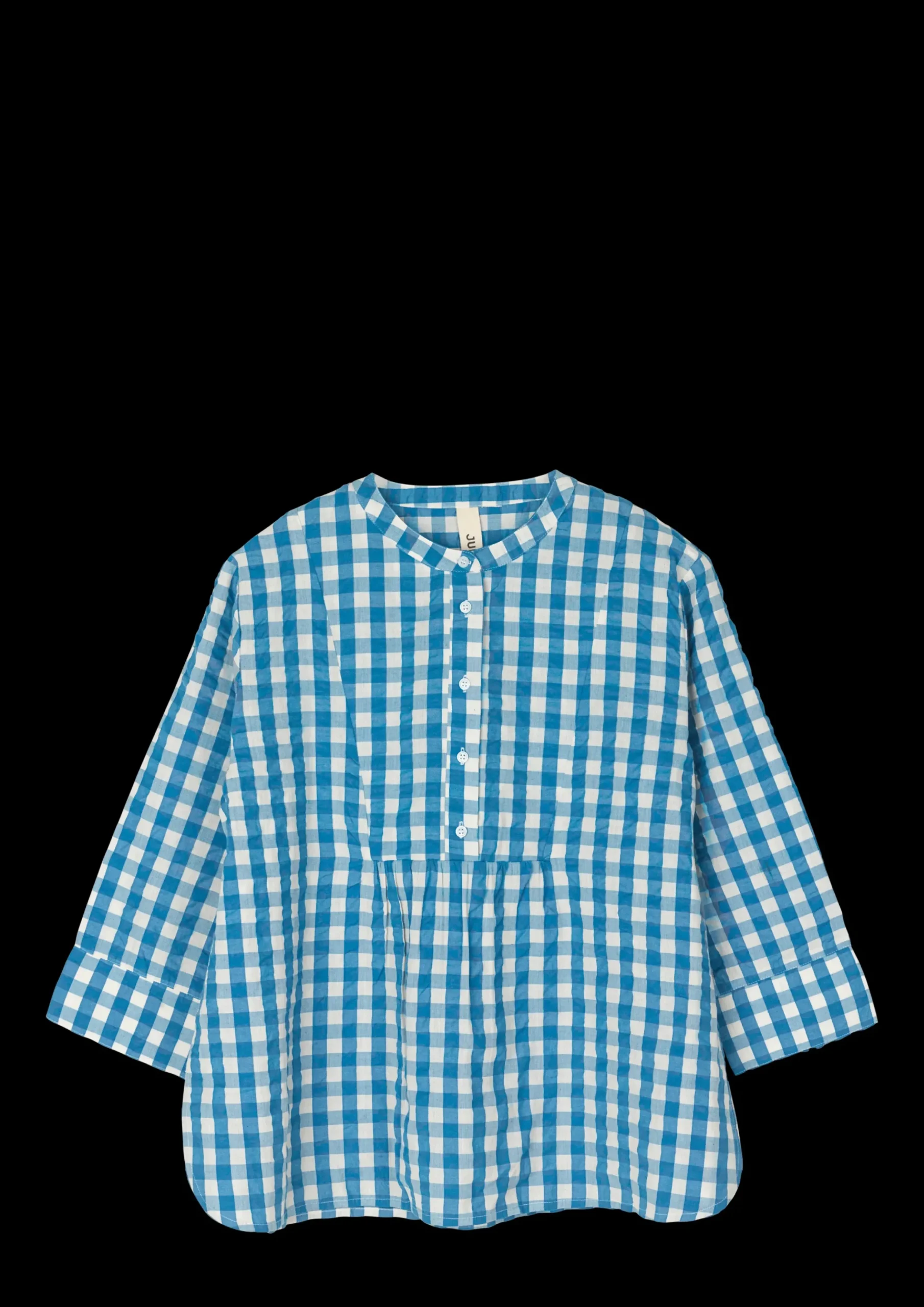 JUNA Irene shirt S/M i blå fra serien Bæk&Bølge | Køb her