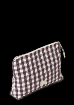 JUNA Karla Toilettaske 30x10x20 cm i brun | Køb her