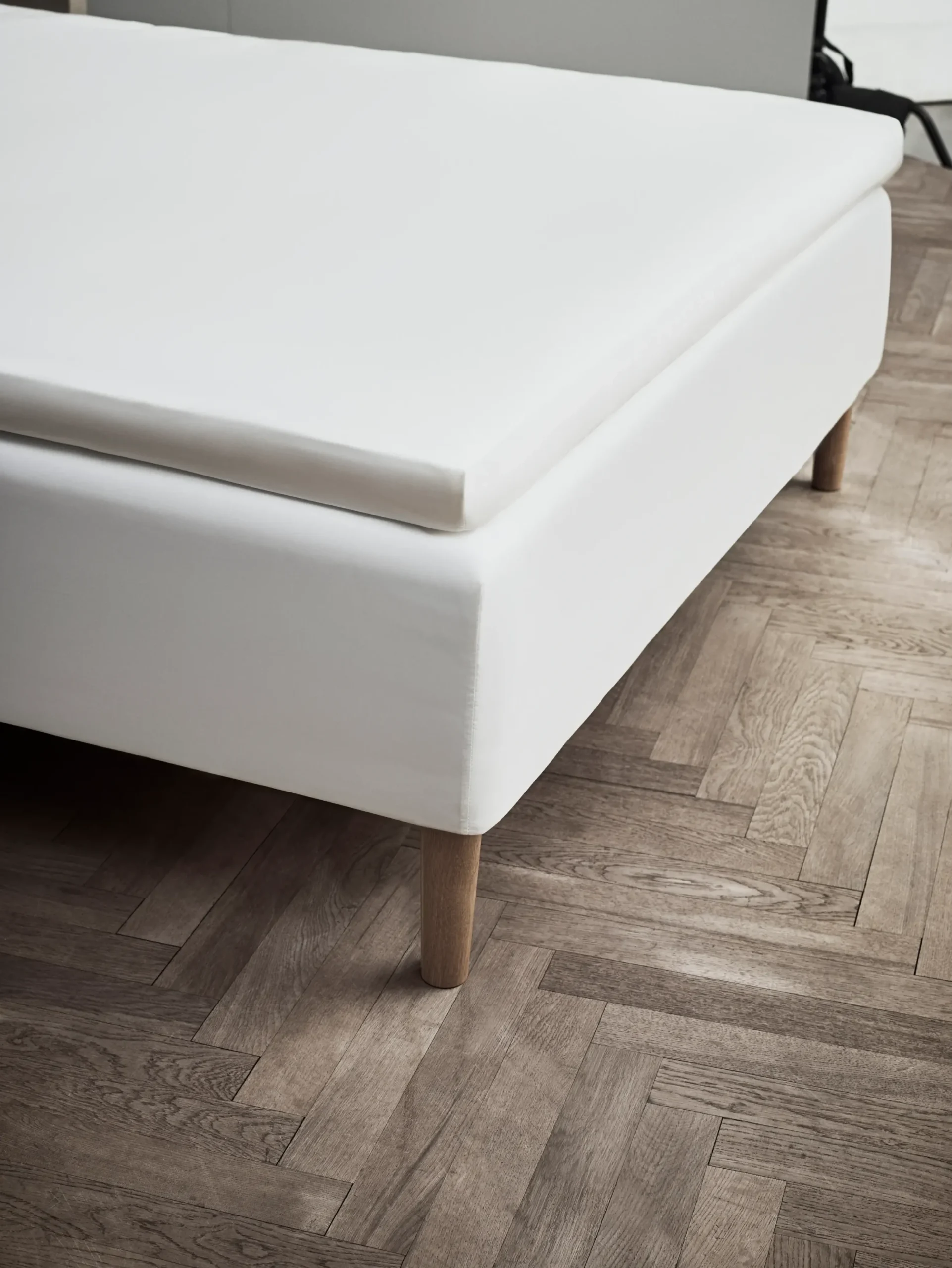 JUNA Kuvertlagen 90x210 cm i hvid fra serien Percale