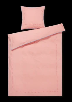 JUNA Lollipop Sengetøj 140x220 cm soft pink DK - Køb nu