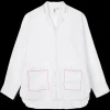 JUNA Lollipop Sofie Shirt S/M hvid - Køb hos Rosendahl.com