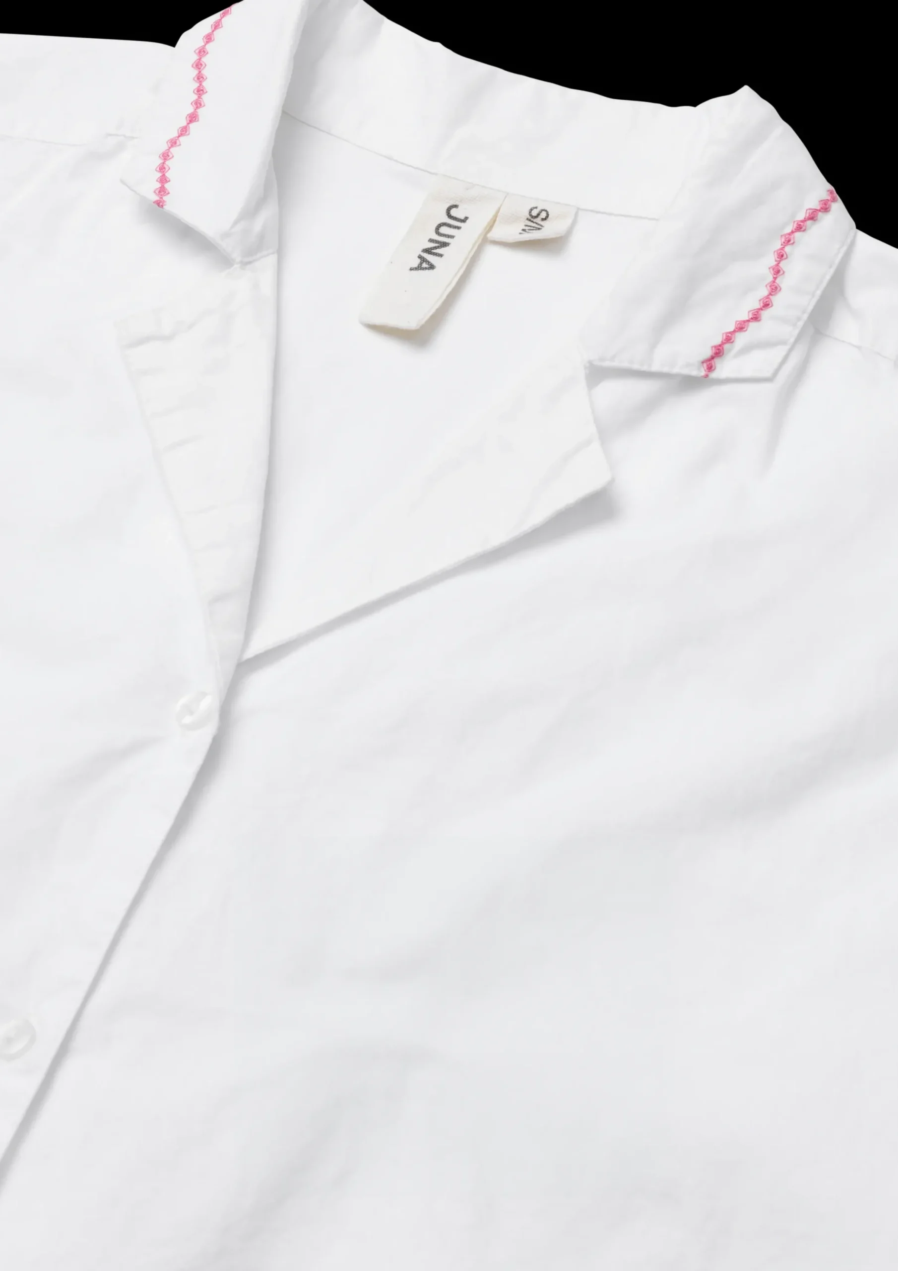 JUNA Lollipop Sofie Shirt S/M hvid - Køb hos Rosendahl.com