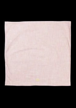 JUNA Monochrome Lines Pudebetræk 63x60 cm rosa/hvid