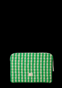 JUNA Olivia computer sleeve 36x25.5 cm i grøn | Køb her