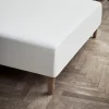 JUNA Percale Boxlagen 180x30x210 cm hvid | Køb her