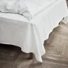 JUNA Percale Fladt lagen 150x250 cm hvid | Køb her