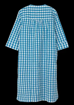 JUNA Sonja dress S/M i blå fra serien Bæk&Bølge | Køb her