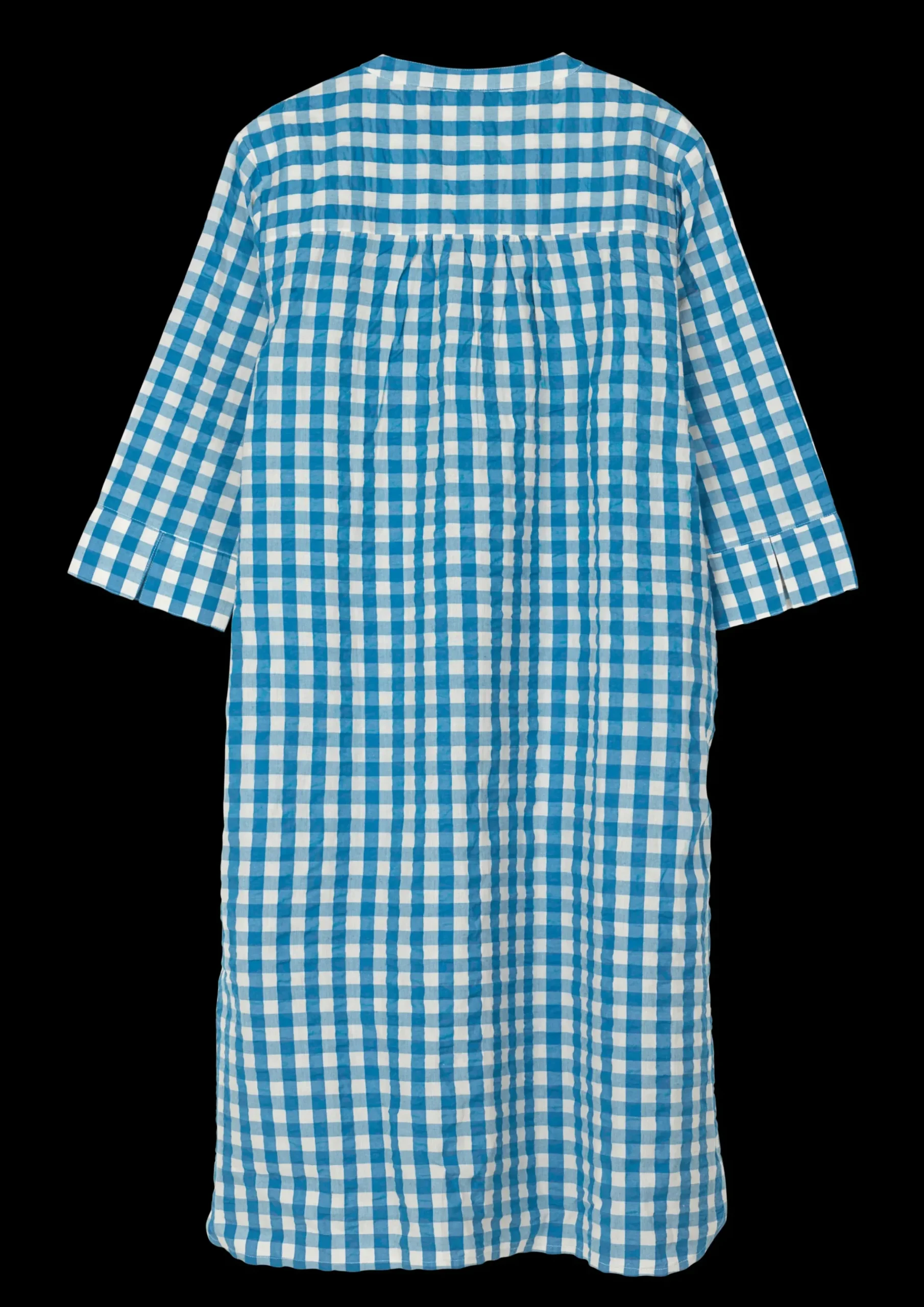 JUNA Sonja dress S/M i blå fra serien Bæk&Bølge | Køb her