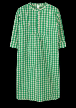 JUNA Sonja dress S/M i grøn fra serien Bæk&Bølge | Køb her