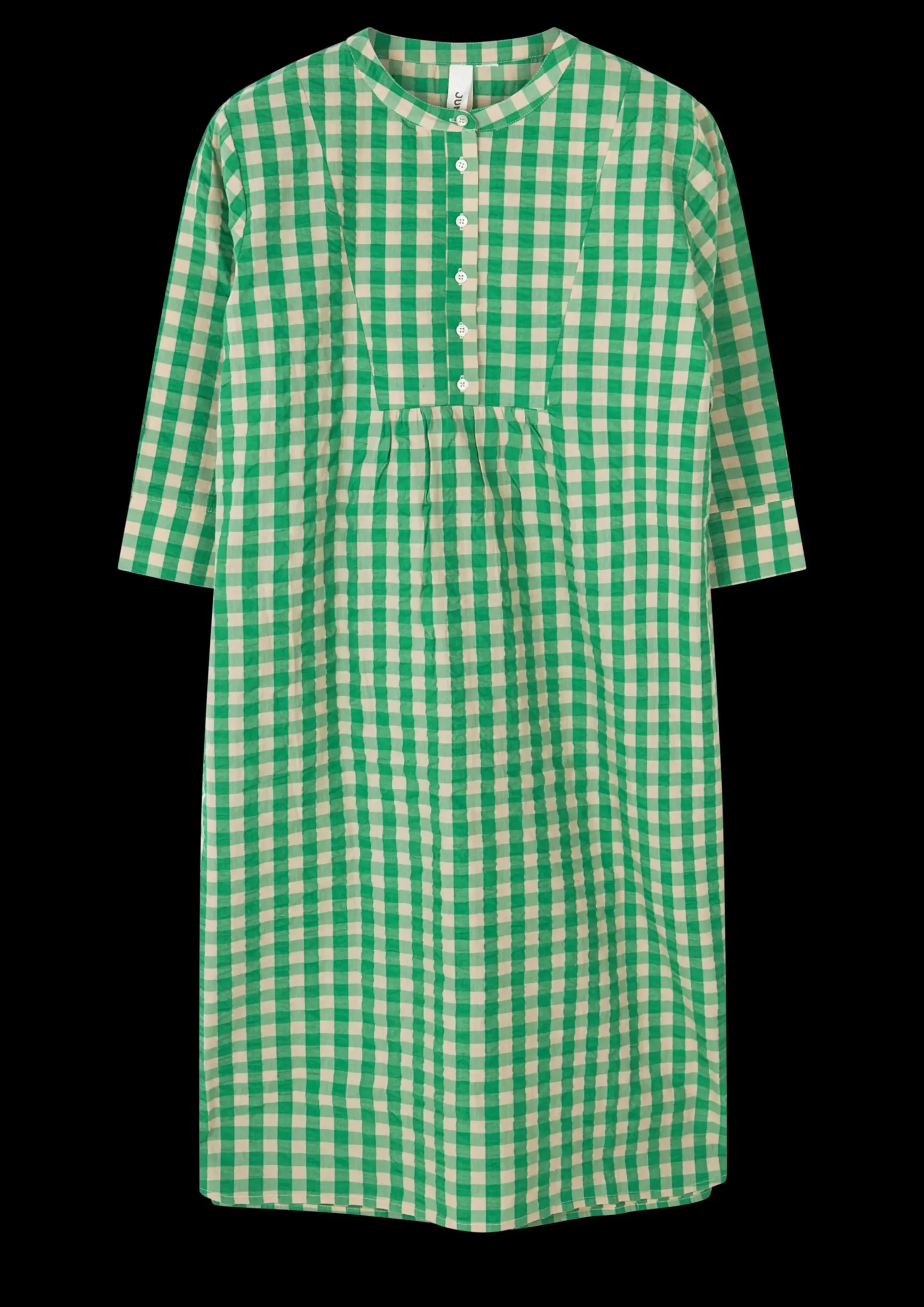 JUNA Sonja dress S/M i grøn fra serien Bæk&Bølge | Køb her