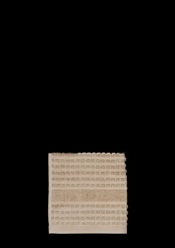 JUNA Vaskeklud 30x30 cm i sand fra serien Check | Køb her