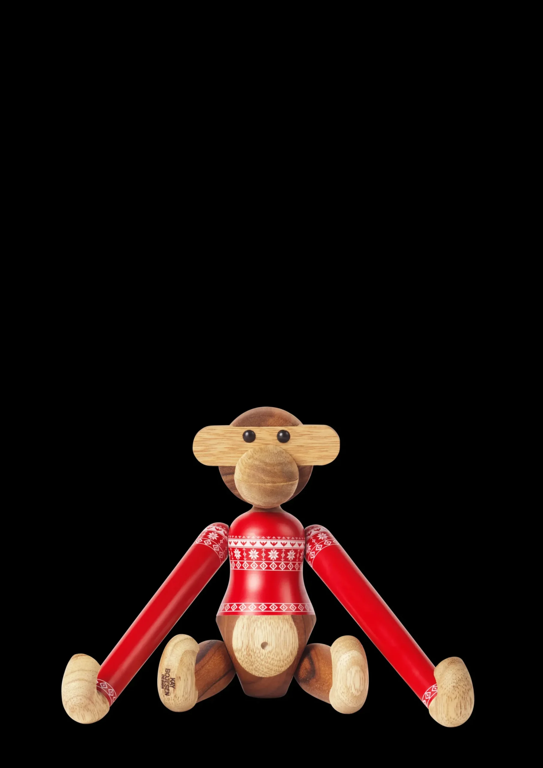 Kay Bojesen Abe Julesweater 2024 lille teak/limba | Køb nu