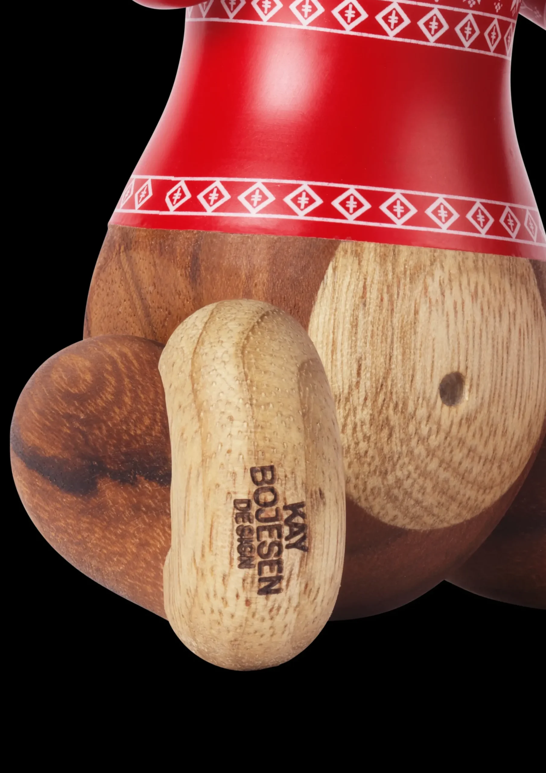 Kay Bojesen Abe Julesweater 2024 lille teak/limba | Køb nu