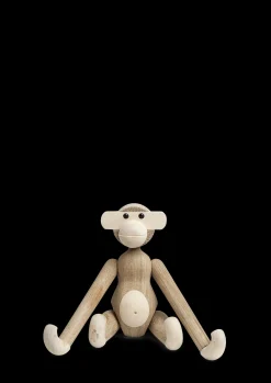 Kay Bojesen Abe lille i træ fra serien Monkey | Køb her