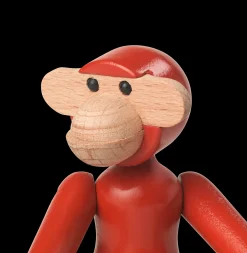 Kay Bojesen Abe mini i rød fra serien Monkey | Køb her