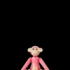 Kay Bojesen Abe mini i rosa fra serien Monkey | Køb her