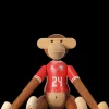 Kay Bojesen Abe x DBU Herre 2024 stor teak/limba - Køb her