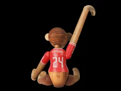 Kay Bojesen Abe x DBU Herre 2024 stor teak/limba - Køb her